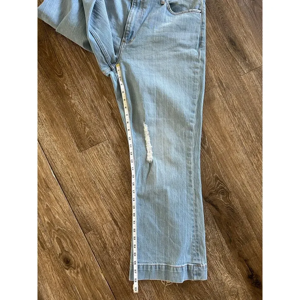 Kimes Ranch distressed boho western  women's flare Jennifer Jeans size 16/30 - Picture 3 of 7